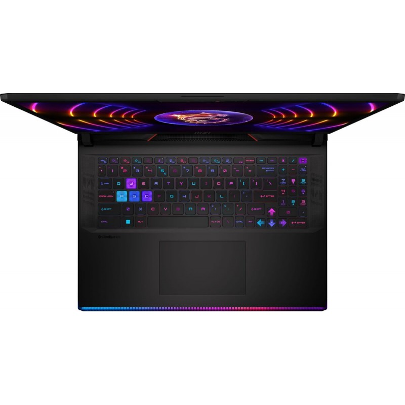 Лаптоп MSI RAIDER GE78 HX 14VIG 692, 17" QHD+ (2560x1600) IPS, i9-14900HX, RTX 4090 16GB GDDR6, 64GB DDR5 5600MHz, 2TB M.2 NVMe