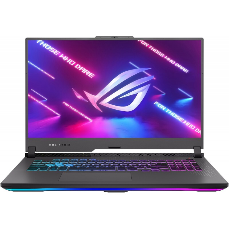 Лаптоп ASUS G713PV-LL047W, 17.3" WQHD (2560x1440) IPS, Ryzen 9 7845HX, RTX 4060 8GB GDDR6, 16GB DDR5 4800MHz, 1TB M.2 NVMe SSD