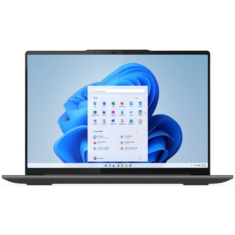 Лаптоп LENOVO YOGA 7 PRO 14ARP8, 14.5" 2.5K (2560x1600) IPS, Ryzen 7 7735HS, 16GB LPDDR5 6400MHz, 1TB M.2 NVMe SSD, LENOVO YOGA 7