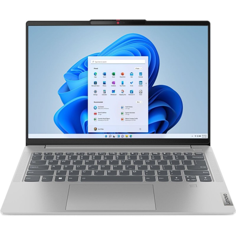 Лаптоп LENOVO IP SLIM 5 14ABR8, 14" WUXGA (1920x1200) IPS, Ryzen 5 7530U, 16GB DDR4 3200MHz, 512GB M.2 NVMe SSD, IP SLIM 5 14ABR8