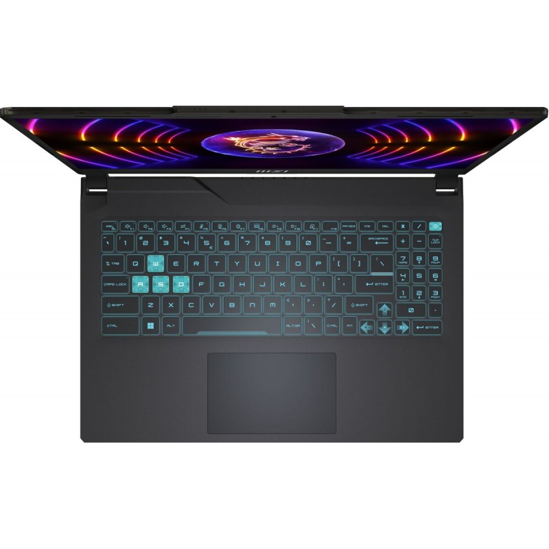 Лаптоп MSI CYBORG 15 A13VF-824XBG, 15.6" FHD (1920x1080) IPS, i7-13620H, RTX 4060 8GB GDDR6, 16GB DDR5 5200MHz, 512GB M.2 NVMe SSD