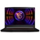 Лаптоп MSI GF63 THIN 12UC-1267XBG, 15.6" FHD (1920x1080) IPS, i7-12650H, RTX 3050 4GB GDDR6, 8GB DDR4 3200MHz, 1TB M.2 NVMe SSD