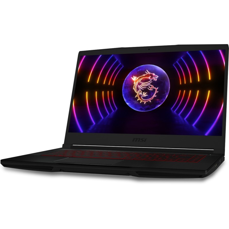 Лаптоп MSI GF63 THIN 12UC-1269XBG, 15.6" FHD (1920x1080) IPS, i5-12450H, RTX 3050 4GB GDDR6,  8GB DDR4 3200MHz, 1TB M.2 NVMe SSD
