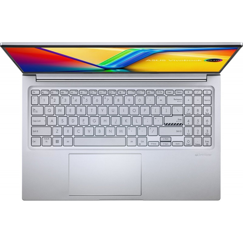 Лаптоп ASUS X1505VA-MA437, 15.6" 2.8K (2880x1620), i7-13700H, 16GB DDR4 3200MHz, 512GB M.2 NVMe SSD, X1505VA-MA437