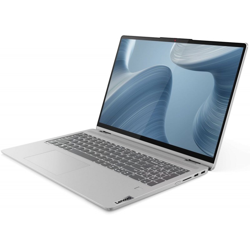 Лаптоп LENOVO FLEX 5 82R9000GBM, 14" WUXGA (1920x1200) IPS Touch, Ryzen 7 5700U, 16GB LPDDR4X 4266MHz, 512GB M.2 NVMe SSD, FLEX