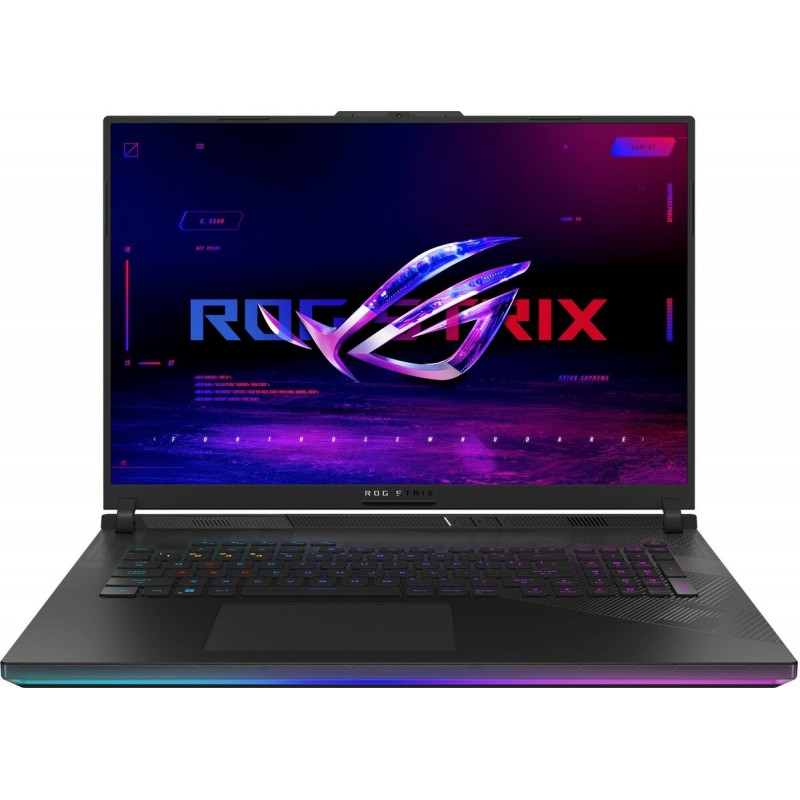 Лаптоп ASUS G834JZR-R6018X, 18" QHD+ (2560x1600), i9-14900HX, RTX 4080 12GB GDDR6, 32GB DDR5 5600MHz, 1TB M.2 NVMe SSD