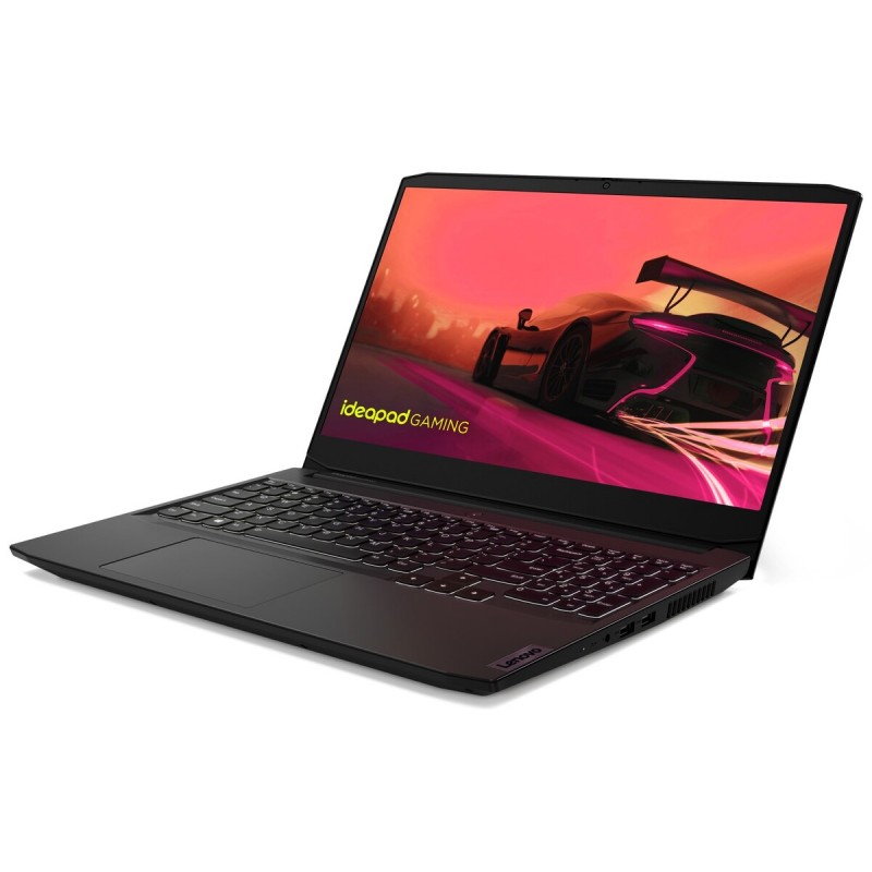 Лаптоп LENOVO IP GAMING 3, 15.6" FHD (1920x1080) IPS, Ryzen 5 5500H, RTX 2050 4GB GDDR6, 8GB DDR4 3200MHz, 512GB M.2 NVMe SSD, IP
