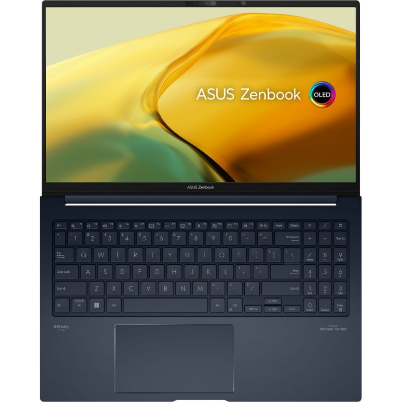 Лаптоп ASUS UM3504DA-MA437W, 15.6" 2.8K (2880x1620), Ryzen 7 7735U, 16GB LPDDR5 6400MHz, 1TB M.2 NVMe SSD, UM3504DA-MA437W