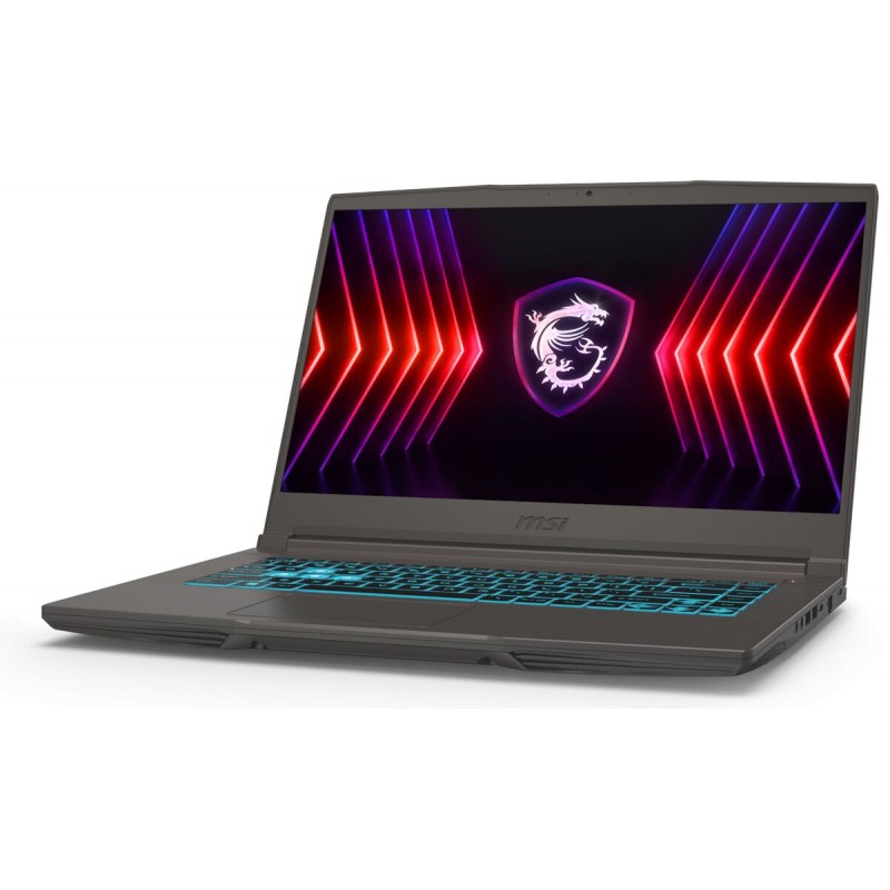 Лаптоп MSI THIN 15 B12UCX-1467XBG, 15.6" FHD (1920x1080) IPS, i5-12450H, RTX 2050 4GB GDDR6, 8GB DDR4 3200MHz, 512GB M.2 NVMe SSD
