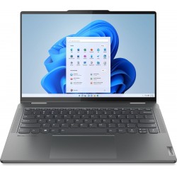 Лаптоп LENOVO YOGA 7, 14" WUXGA (1920x1200) Touch, Ryzen 7 7735U, 16GB LPDDR5 6400MHz, 1TB M.2 NVMe SSD