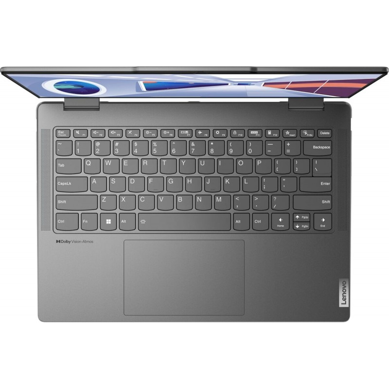 Лаптоп LENOVO YOGA 7, 14" WUXGA (1920x1200) Touch, Ryzen 7 7735U, 16GB LPDDR5 6400MHz, 1TB M.2 NVMe SSD, LENOVO YOGA 7 14