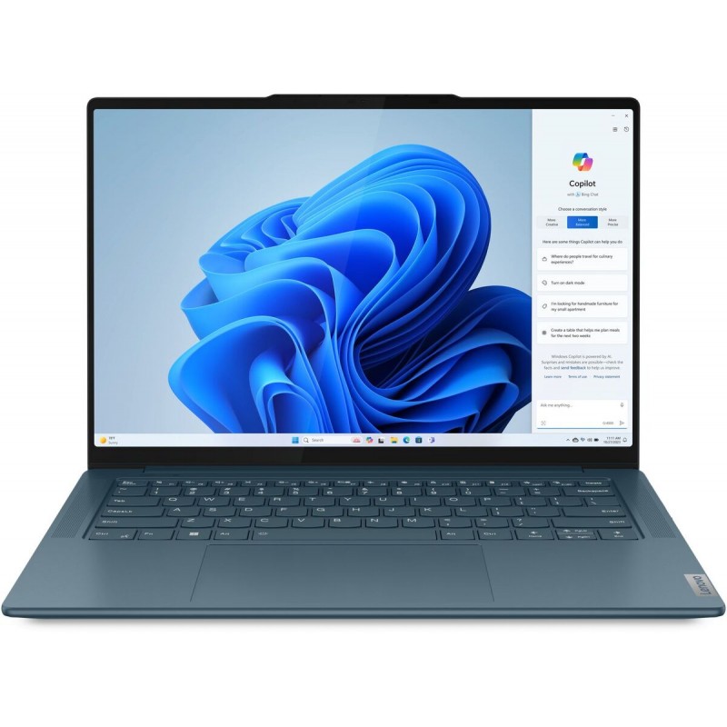 Лаптоп LENOVO YG PRO 7 14IMH9, 14.5" 3K (3072x1920) IPS, Intel Ultra 7 155H, 32GB LPDDR5X 7467MHz, 1TB M.2 NVMe SSD, YOGA PRO 7