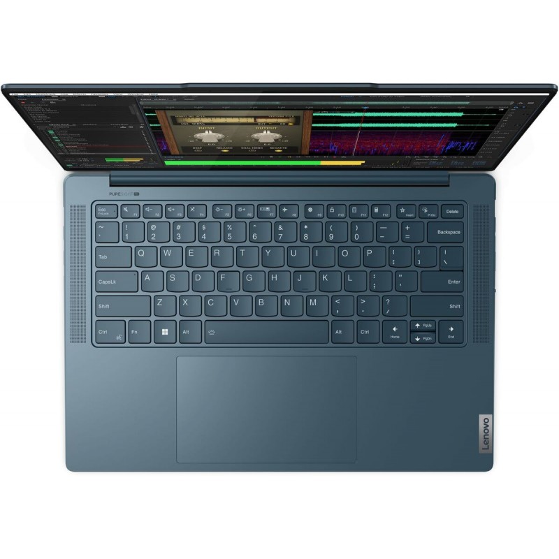 Лаптоп LENOVO YG PRO 7 14IMH9, 14.5" 3K (3072x1920) IPS, Intel Ultra 7 155H, 32GB LPDDR5X 7467MHz, 1TB M.2 NVMe SSD, YOGA PRO 7