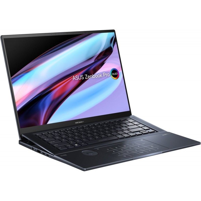 Лаптоп ASUS UX7602VI-OLED-ME951X, 16" 4K (3840x2400), i9-13900H, RTX 4070 8GB GDDR6, 32GB LPDDR5 5200MHz, 2 TB M.2 NVMe SSD