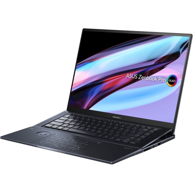 Лаптоп ASUS UX7602VI-OLED-ME951X, 16" 4K (3840x2400), i9-13900H, RTX 4070 8GB GDDR6, 32GB LPDDR5 5200MHz, 2 TB M.2 NVMe SSD