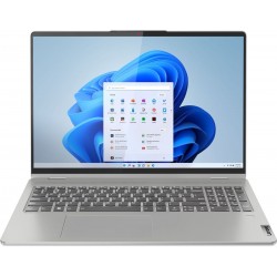 Лаптоп LENOVO IP FLEX 5, 16" WUXGA (1920x1200) IPS Touch, Ryzen 7 5700U, 16GB LPDDR4X 4266MHz, 512GB M.2 NVMe SSD