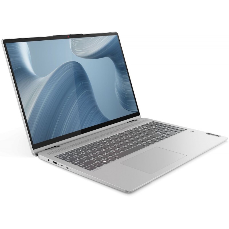 Лаптоп LENOVO IP FLEX 5, 16" WUXGA (1920x1200) IPS Touch, Ryzen 7 5700U, 16GB LPDDR4X 4266MHz, 512GB M.2 NVMe SSD, IP FLEX 5