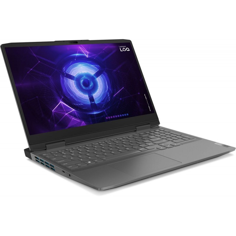 Лаптоп LENOVO LOQ 15IRH8, 15.6" FHD (1920x1080) IPS, i7-13620H, RTX 4060 8GB GDDR6, 16GB DDR5 5200MHz, 512GB M.2 NVMe SSD, LOQ