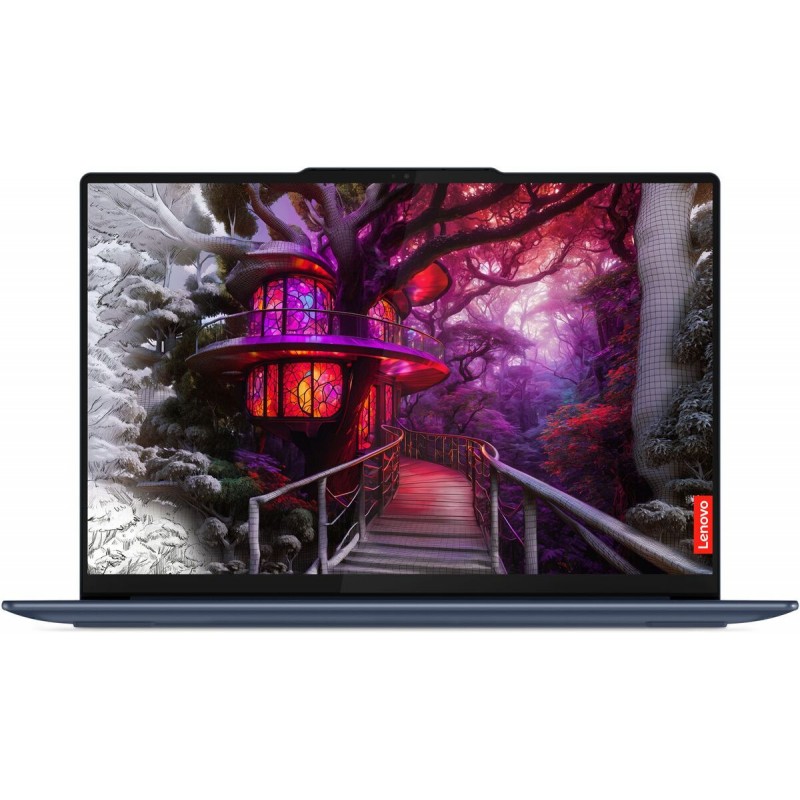 Лаптоп LENOVO YOGA SLIM 7 14Q8X9, 14.5" 3K (2944x1840), Qualcomm Snapdragon X Elite X1E-78-100, 32GB LPDDR5X 8448MHz, 1TB M.2 NVMe