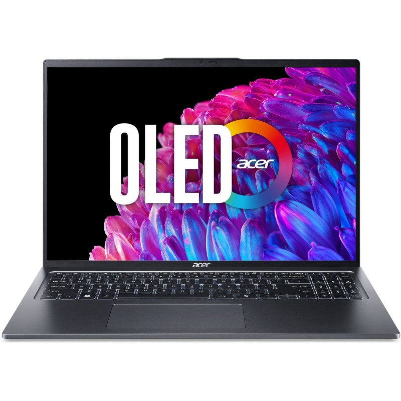 Лаптоп ACER SWIFT SFG16-72-78L3, 16" (3200x2000), Intel Ultra 7 155H, 32GB LPDDR5 6400MHz, 1TB M.2 NVMe SSD, SFG16-72-78L3