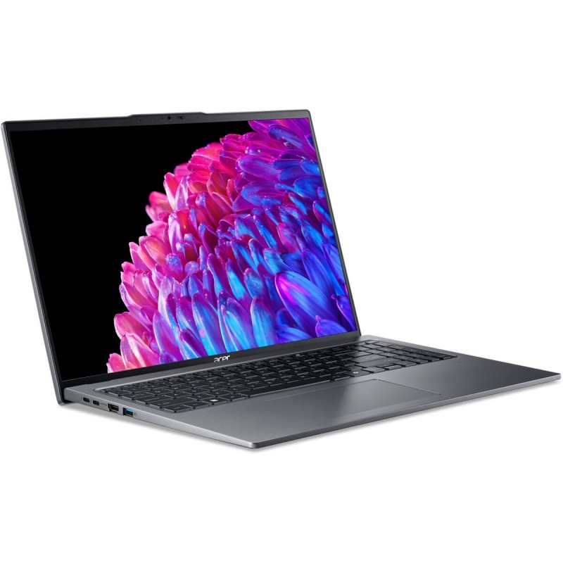 Лаптоп ACER SWIFT SFG16-72-5657, 16" (1920x1200), Intel Ultra 5 125U, 16GB LPDDR5 6400MHz, 512GB M.2 NVMe SSD, SFG16-72-5657