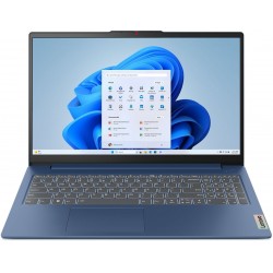 Лаптоп LENOVO IP 3 SLIM 15IAN8, 15.6" FHD (1920x1080), i3-N305, 8GB LPDDR5 4800MHz, 256GB M.2 NVMe SSD