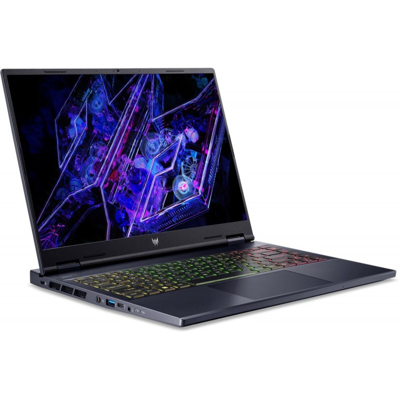 Лаптоп ACER PHN14-51-72PG HELIOS, 14.5" (3072x1920) IPS, Intel Ultra 7 155H, RTX 4070 8GB GDDR6, 32GB LPDDR5X, 1TB M.2 NVMe SSD