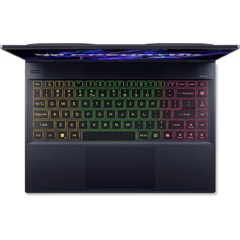 Лаптоп ACER PHN14-51-72PG HELIOS, 14.5" (3072x1920) IPS, Intel Ultra 7 155H, RTX 4070 8GB GDDR6, 32GB LPDDR5X, 1TB M.2 NVMe SSD