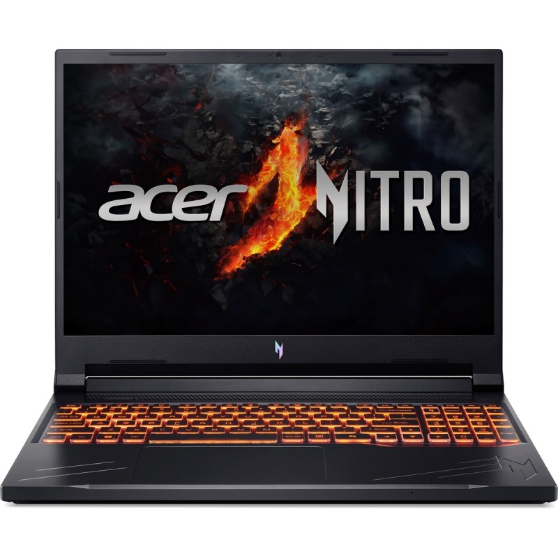 Лаптоп ACER NITRO ANV16-41-R0M0, 16" (1920x1200), Ryzen 7 8845HS, RTX 3050 6GB GDDR6, 16GB DDR5 5600MHz, 1TB M.2 NVMe SSD