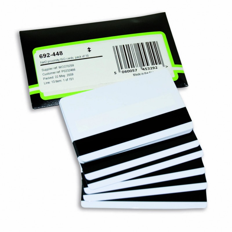 Net2 proximity ISO cards, pack of 10-692-448