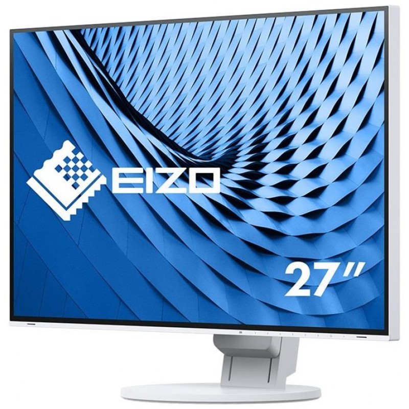 Монитор EIZO 27'' 3840x2160 (4K UHD) IPS 16:9, FlexScan, 178°, sRGB, White - EIZO EV2785-WT