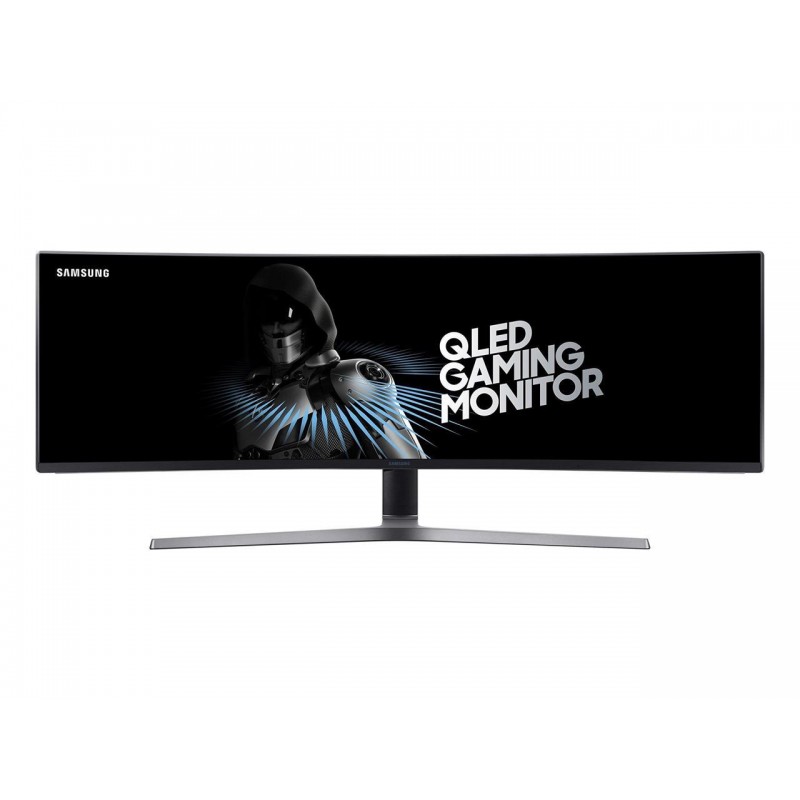 Монитор Samsung 48.9" QLED, Super Ultra-wide 32:9 (3840x1080) VA 144Hz, 1ms, 1800R, Curved, Nvidia G-Sync, FreeSync: AMD FreeSync - C49HG90D