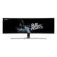Монитор Samsung 48.9" QLED, Super Ultra-wide 32:9 (3840x1080) VA 144Hz, 1ms, 1800R, Curved, Nvidia G-Sync, FreeSync: AMD FreeSync - C49HG90D