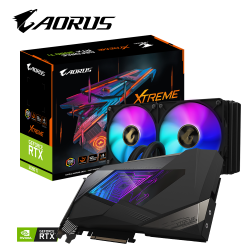 Видеокарта GIGABYTE AORUS RTX 3080 Ti XTREME WATERFORCE 12GB, GDDR6X, 384-bit, Воден блок 240мм алуминий