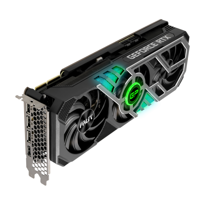 Видео карта PALIT RTX 3090 GAMING PRO OC 24GB GDDR6X 1725MHz 384-bit - NED3090S19SB-132BA