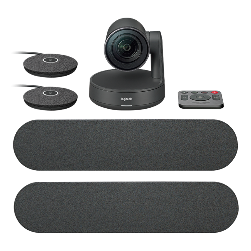 Видеоконферентна система Logitech Rally Plus Ultra Premium Ultra-HD ConferenceCam system with automatic camera control - 960-001224