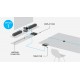 Видеоконферентна система Logitech Rally Plus Ultra Premium Ultra-HD ConferenceCam system with automatic camera control - 960-001224