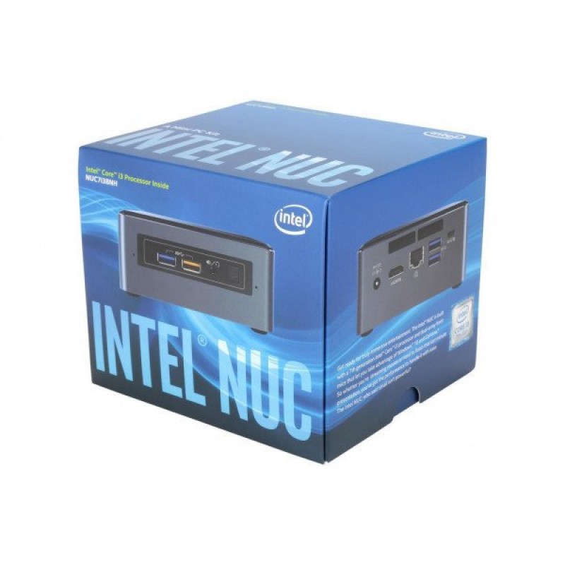 Intel NUC 7th Gen, Core i3-7100U DC 2.40GHz, DDR4 2133MHz, 2.5" HDD, SSD NVMe, Intel 4K HD Graphics 620, Mini PC-BOXNUC7I3BNH-2-stokatastoki-intel-i3