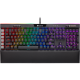 Геймърска клавиатура Corsair K95 RGB PLATINUM XT Mechanical (метална основа, RGB Backlit Silver, Cherry MX Speed, US layout) Black-CH-9127414-NA