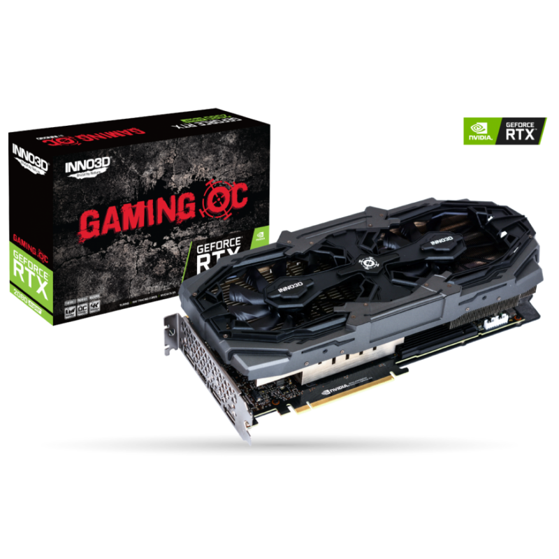 Inno3D GeForce RTX 2080 SUPER GAMING OC X2, 8192MB-N208S2-08D6X-1780VA18