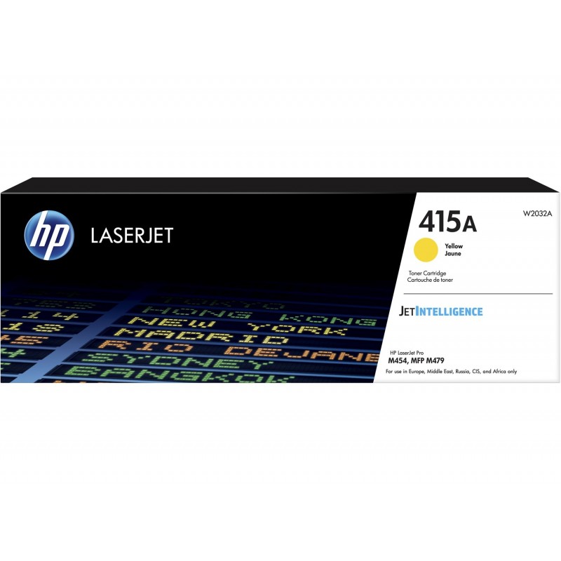 HP 415A Yellow LaserJet Toner Cartridge-W2032A
