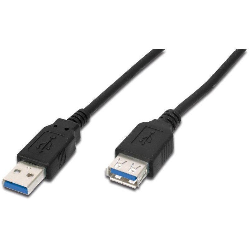 CABLE USB 3.0 EXTENSION 0.8M-USB 3.0  A EXTENSION M/F 0.8M / 11.99.8977