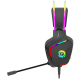 CANYON Darkless GH-9A, RGB gaming headset with Microphone, Microphone frequency response: 20HZ~20KHZ,  ABS+ PU leather, USB*1*3.5MM jack