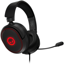LORGAR Kaya 460, USB Gaming headset with microphone, CM108B, RGB backlight, Plug&Play, USB-A connection cable 2m, fabric ear pads, size: 192*184.7*88mm, 0.329kg, black