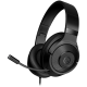 LORGAR Noah 101, Gaming headset with microphone, 3.5mm jack connection, cable length 2m, foldable design, PU leather ear pads, size: