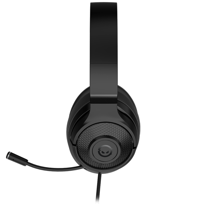 LORGAR Noah 101, Gaming headset with microphone, 3.5mm jack connection, cable length 2m, foldable design, PU leather ear pads, size: