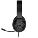 LORGAR Noah 101, Gaming headset with microphone, 3.5mm jack connection, cable length 2m, foldable design, PU leather ear pads, size: