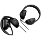 LORGAR Noah 101, Gaming headset with microphone, 3.5mm jack connection, cable length 2m, foldable design, PU leather ear pads, size:
