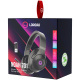 Lorgar Noah 701, gaming headset with microphone, 2.4G+ BT 5.0 Realtek 8763, battery 1000mAh, type-C charging cable 0.8m, audio cable
