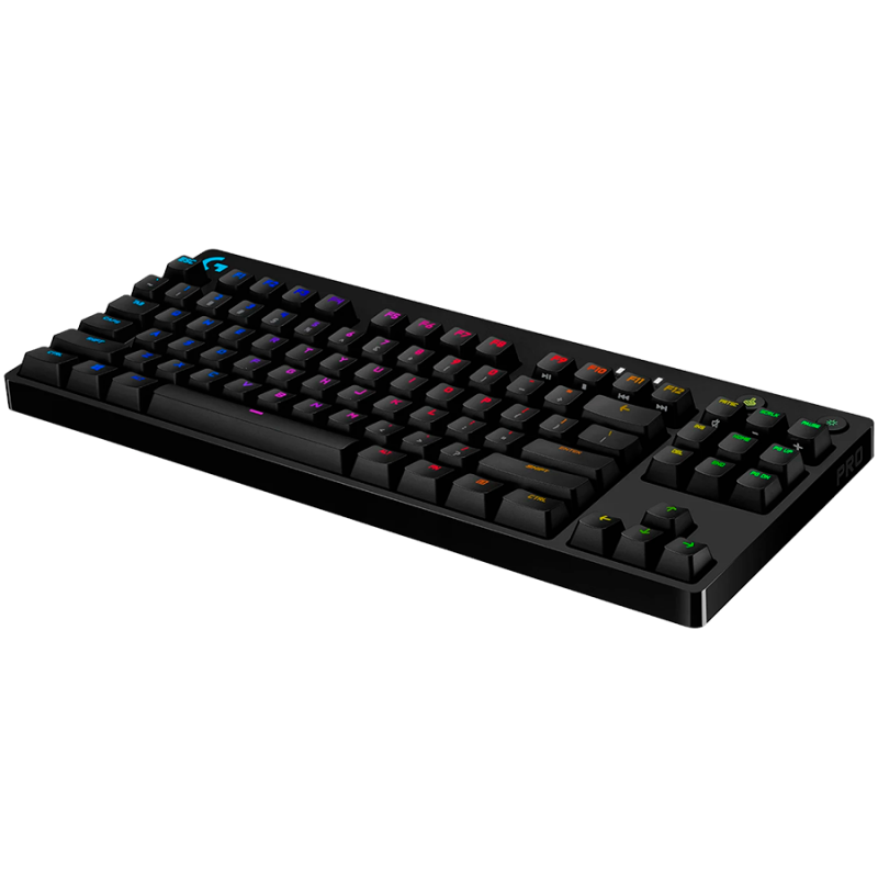 LOGITECH G PRO Corded Mechanical Gaming Keyboard - BLACK - US INTL - USB, 920-009392